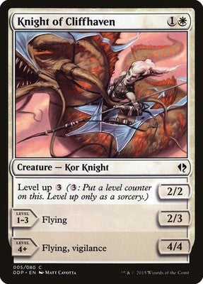 Knight of Cliffhaven DDP 5 NM Magic: The Gathering
