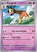 Farigiraf 084/167 SV06: Twilight Masquerade Pokémon TCG