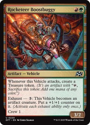 Rocketeer Boostbuggy DFT 220 NM Magic: The Gathering