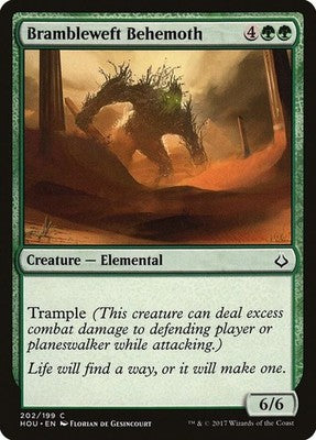 Brambleweft Behemoth HOU 202 NM Magic: The Gathering