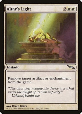 Altar's Light MRD 1 NM Magic: The Gathering