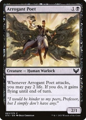 Arrogant Poet STX 63 NM Magic: The Gathering