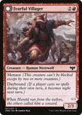Fearful Villager // Fearsome Werewolf VOW 157 NM Magic: The Gathering