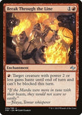 Break Through the Line FRF 94 NM Magic: The Gathering