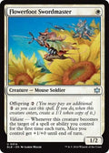 Flowerfoot Swordmaster BLB 14 NM Magic: The Gathering