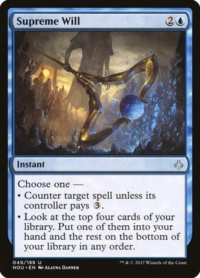 Supreme Will HOU 49 LP Magic: The Gathering