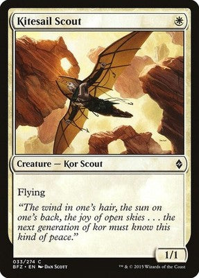Kitesail Scout BFZ 33 NM Magic: The Gathering