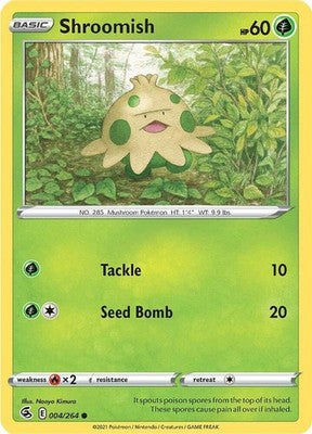 Shroomish 004/264 SWSH08: Fusion Strike Pokémon TCG