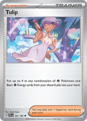 Tulip 181/182 SV04: Paradox Rift Pokémon TCG
