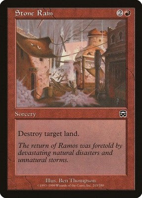 Stone Rain MMQ 215 LP Magic: The Gathering