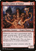 Livaan, Cultist of Tiamat CLB 188 NM Magic: The Gathering