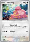 Lickitung 124/162 SV05: Temporal Forces Pokémon TCG