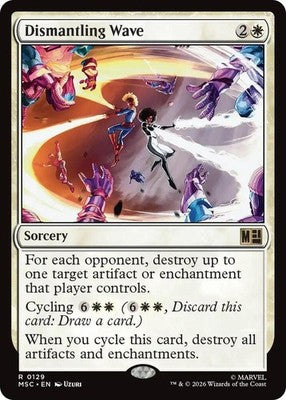 Dismantling Wave MSC 129 NM Magic: The Gathering