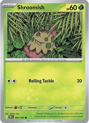 Shroomish 005/182 SV10: Destined Rivals Pokémon TCG