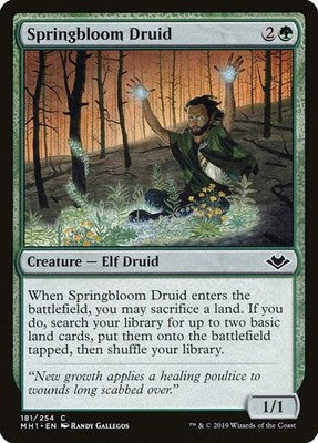 Springbloom Druid MH1 181 NM Magic: The Gathering