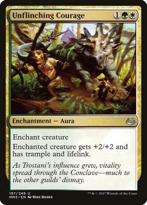 Unflinching Courage MM3 197 NM Magic: The Gathering