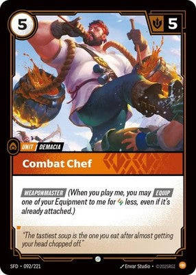 Combat Chef 092/221 Spiritforged Riftbound: League of Legends