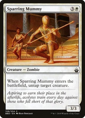 Sparring Mummy BBD 108 NM Magic: The Gathering