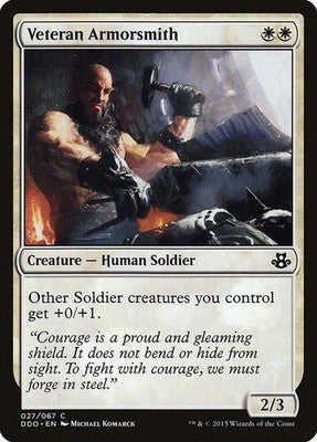 Veteran Armorsmith DDO 27 LP Magic: The Gathering