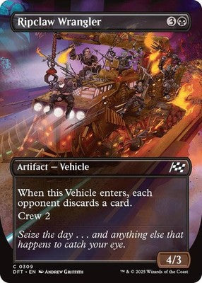 Ripclaw Wrangler DFT 309 Foil NM Magic: The Gathering