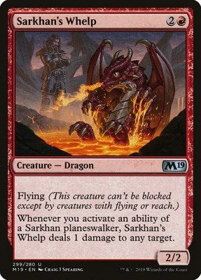 Sarkhan's Whelp M19 299 NM Magic: The Gathering