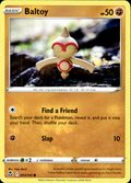 Baltoy Silver Tempest 093/195 Common Pokémon — English Lightly Played