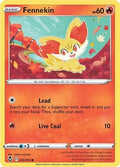 Fennekin 025/195 SWSH12: Silver Tempest Reverse Holofoil Pokémon TCG