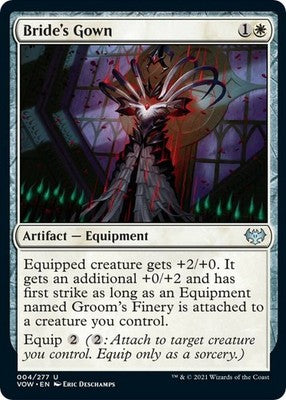 Bride's Gown VOW 4 NM Magic: The Gathering