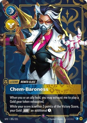 Renata Glasc, Chem-Baroness 201/221 Spiritforged Foil Riftbound: League of Legen