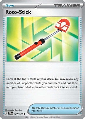 Roto-Stick 127/131 SV: Prismatic Evolutions Pokémon TCG