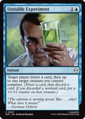 Unstable Experiment SPM 47 NM Magic: The Gathering