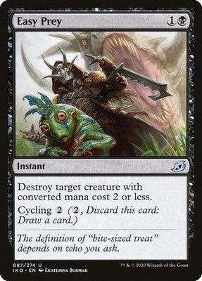 Easy Prey IKO 87 NM Magic: The Gathering