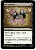 Seal of Doom Dissension 53 C Magic: The Gathering Lightly Played