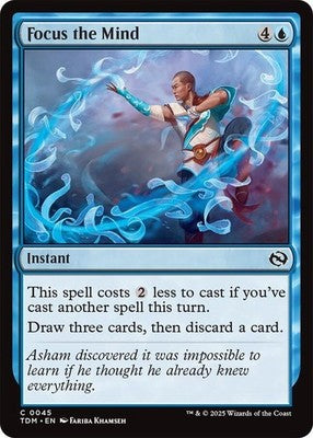 Focus the Mind TDM 45 NM Magic: The Gathering