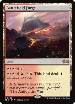 Battlefield Forge TDC 340 NM Magic: The Gathering