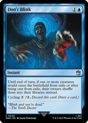 Don't Blink WHO 40 NM Magic: The Gathering