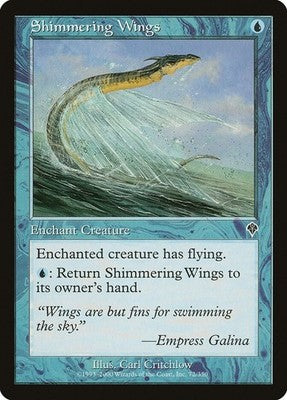 Shimmering Wings INV 72 LP Magic: The Gathering