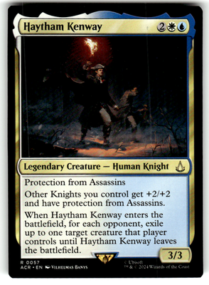 Haytham Kenway Universes Beyond: Assassin's Creed 57 R Magic: The Gathering
