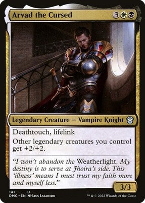 Arvad the Cursed DMC 141 NM Magic: The Gathering