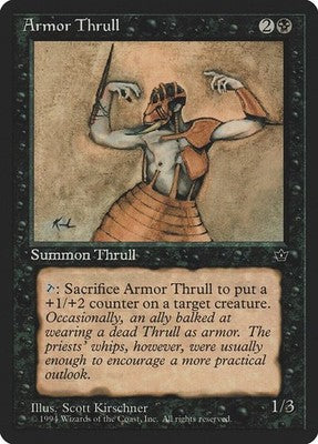 Armor Thrull FEM 33d LP Magic: The Gathering