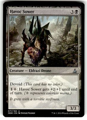 Havoc Sower Oath of the Gatewatch 71 U Magic: The Gathering Near Mint