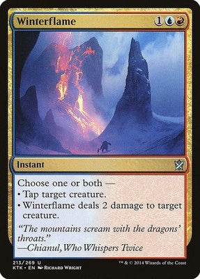 Winterflame KTK 213 LP Magic: The Gathering