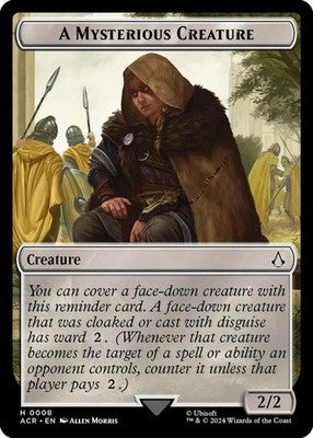 A Mysterious Creature TACR 8 NM Magic: The Gathering