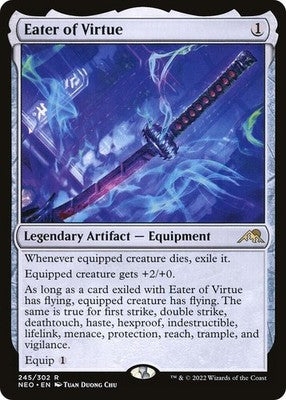 Eater of Virtue NEO 245 NM Magic: The Gathering
