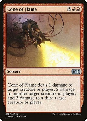 Cone of Flame W16 12 NM Magic: The Gathering