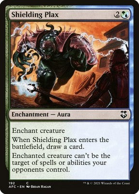 Shielding Plax AFC 192 NM Magic: The Gathering