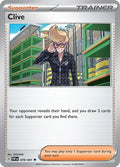 Clive 078/091 SV: Paldean Fates Pokémon TCG