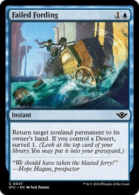 Failed Fording OTJ 47 NM Magic: The Gathering