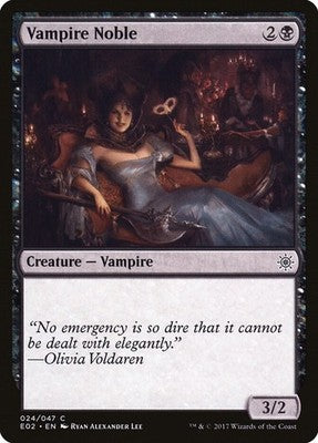 Vampire Noble E02 24 NM Magic: The Gathering