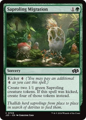 Saproling Migration J25 709 NM Magic: The Gathering
